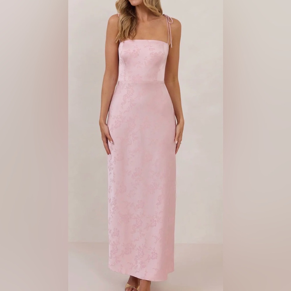 Park & Fifth Pink Maxi Dress - Floral Print